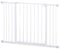 PawHut Dog Gate Pet Safety Gate Stair Barrier Pressure Fit Adjustable 76-82/86-97/101-107 cm, White