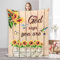 Inspirierende Überwurfdecke mit heilender Botschaft – christliche Geschenke für Frauen, weiche, leichte Mikrofaser, religiöse Decke, perfektes fürsorgliches Geschenk, 127 x 101 cm