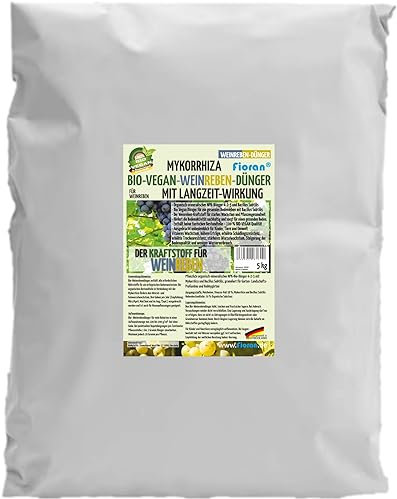 Fioran® Bio Weinreben-Dünger 15 Kg mit Mykorrhiza und Bacillus Subtilis (NPK 4-2-5)