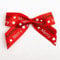 Italian Options Merry Christmas Bows 12 Piece Pack, 5cm Bow Width, Red Satin