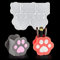 DeryArcle Silikonform Stifthalter Epoxidharz Formen Box Paw Resin Pen Holder Silicone Mould Harz Gießen Formen Dose Aufbewahrungsbox für DIY Schmuckbox Make Up Pinselhalter