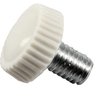 Faspiroty 30 Stück M6 x 8 Außengewinde Kunststoff Klemmgriff Schraube Handgriff Griff Anziehschraube