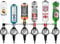 Chabrias Ltd Professional 25ml 6 Bottle Optics For Spirits UK Made, Bar Optics, Shots Measure, Optics For Home Bar, Wall Bracket, Drinks Measures For Spirits, Spirit Dispenser, Outdoor Bar, Garden Bar