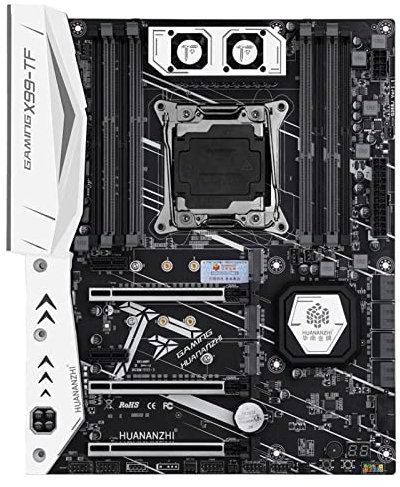 DISPRA X99 x99-tf Placa Base con Dual M.2 NVME Soporte de Ranura Ambos DDR3 y DDR4 LGA2011-3