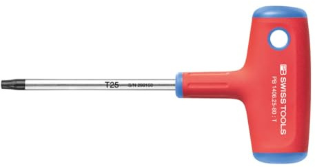 PB SWISS TOOLS Schraubendreher für Torx, mit Quergriff, Torx-Profil: TX25