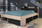 Parisot Doppelbett Most Eiche Jackson/schwarz