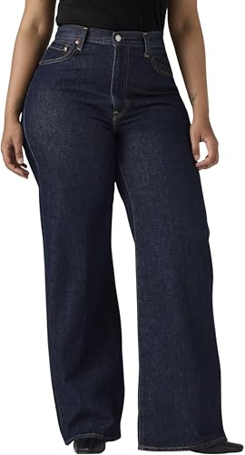 Levi's Damen Ribcage Wide Leg H223 Jeans, Shaded View,28W / 32L