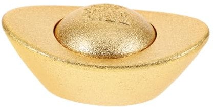 RORPOIR -dekor Aus Kupfer Mit Exquisiter Verarbeitung Als Barren-Ornament Für Schreibtisch-Ornamente Schmuck in Goldener Barren-Form Als Barren-dekore