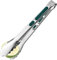 Pinzas de cocina, pinzas de cocina de acero inoxidable de 29 x 4 cm, utensilios de cocina, pinzas para parrilla de barbacoa con agarre antideslizante, artículos de cocina, pinzas de ensalada de metal