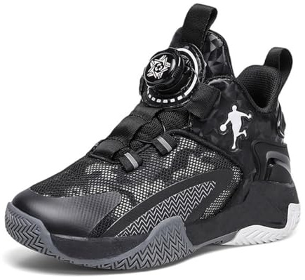 Boys' Girls' Basketball Shoes Kid's Anti Slip Basketball Trainers Sports Shoes for Boys Fashion Sneakers Unisex