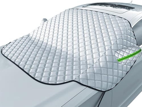 VODHXA Frontscheibenabdeckung Auto für VW Golf Tdi Golf Sportsvan 2000-2024, Autoscheibenabdeckung Winter, Auto Windschutzscheiben Abdeckung Schneeschutz Regenfest Staub