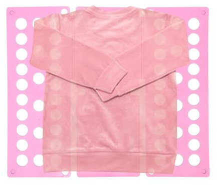 Oldmoom T-Shirt-Ordner, Kleidungs-Faltbrett, Hemd-Faltbrett,Werkzeug zum Falten von Wäschefaltbrettern - ABS-Haushaltsbrett, schnelles und lustiges Brett für Erwachsene und Kinder für Pullover,