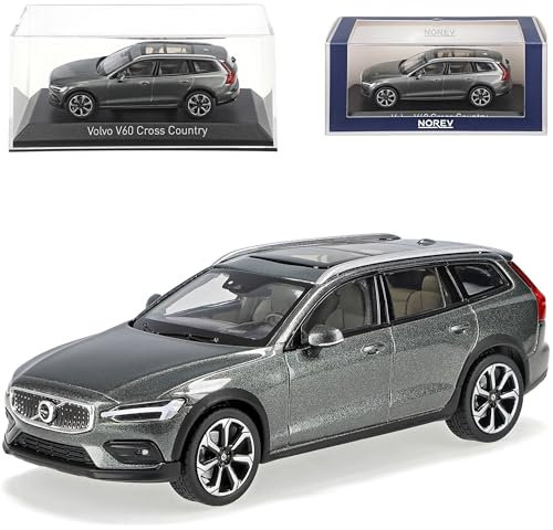 Norev Volvo V60 Cross Country Kombi Kiefer Grau 3. Generation Ab 2018 1/43 Modell Auto