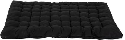 MEUBLE COSY Klappmatratze Futon Matratze Bodenmatratze Gepolsterte, 135x190x10cm, Schwarz