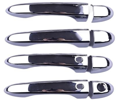 Maniglia Della Portiera Esterna dell'Auto Per Fiat Per 500X SUV 2016-2020 2021 2022 2023 Chrome Esterno Lato Porta Maniglia Della Copertura Trim Maniglia Lunetta Cap Per Smart Keyless maniglia della p