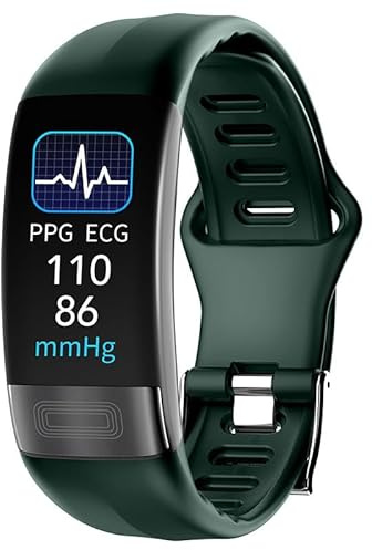 MEIION Frendorf | Smart Armband Blutdruckmonitor | EKG, Herzfrequenz, Sauerstoffsättigung & Schlaftracker Smart Armband mit Blutdruckmonitor, EKG, Herzfrequenz, Sauerstoffsättigung & Schlaftracker