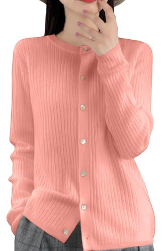 Cocila Cardigan Svasato Con Bottoni Sul Davanti Da Donna Standard Maglia Di Lana Cani Giubbino Piumino Donna Piumino Pelliccia Giubbotto Taglie Forti Abbigliamento Ufficio Camicia Felpata