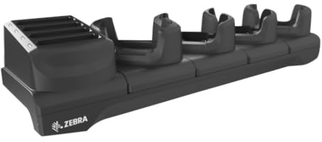 Zebra TC53/TC58 4 Slot/4 Spare Battery Charging Cradle. with, CRD-NGTC5-5SC4B