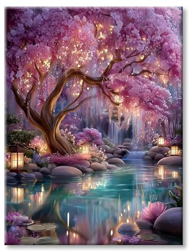 Puzzle 1000 Teile Landschaft Klassische Erwachsene Geeignet als Wanddekoration und Geschenk mit 1:1-Poster und Geschenkbox 70 x 50cm