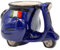 sicilia bedda - Tazza 3D Scooter - 100% Ceramica - h 9.5 Cm x L 15Cm (BLU)