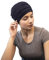 SAKUCHI Damen Chemo Bambus Slouchy Snood Beanie Turbane Kopfbedeckung Hut für Krebspatienten Haarausfall Navy