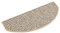 andiamo Stufenmatten Newport Treppenmatten robust pflegeleicht, 15 Stück, beige