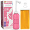 Rose Bouteille de bidet 450 ml ,Bidet de voyage portable - Pulvérisateur de bidet personnel pour le lavage des cul des enfants, nettoyage des femmes enceintes, nettoyage post-partum