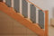 BELOFAY Toughened Grey Tinted Decking Panel Rack Railing Infill Stairparts Easy Fit for Stair, Landing Or Balcony, Glaze Glass Staircase and Chrome Clamps sold saparately(8X200X830mm(TxWxH)