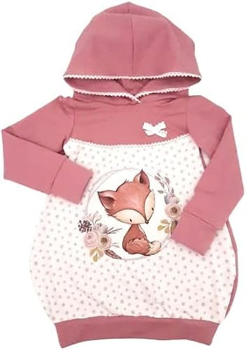 Altrosa Fuchs Ballonkleid