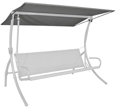 ANGERER Sonnendach für Hollywoodschaukel Primetex beige, 210 x 145 cm | passend für viele 3-Sitzer Hollywoodschaukeln, Schaukeldach Made in Germany, wetterfestes Textilene-Gewebe