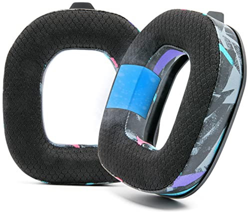 WC Freeze A50 – Ersatz-Ohrpolster mit Kühlgel nur für Astro A50 Gen 4, Gen 5 und A50X, hergestellt von Wicked Cushions, verbesserte Haltbarkeit, Dicke und Schallisolierung | 90's Black
