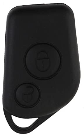 KOZEEY Carcasa de Mando a Distancia de Entrada de 2 Botones para CITROEN SAXO BERLINGO PICASSO