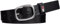 Tommy Jeans Damen Gürtel Oval Ledergürtel, Schwarz (Black), 80 cm