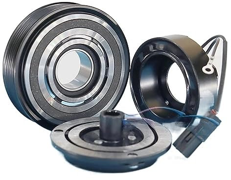 Compresor de Aire Acondicionado automotriz Compatible con Kia Rio/K2, Compatible con Hyundai Hb20/Verna/Solaris/Et IV 1,4 1,6 2010 977014L000 (Color : AC Clutch)