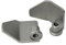 SOLKIN 2pcs Bread Maker Machine Blade Parts SS-187115 Knife Kneader Paddle for Moulinex OW400100 OW400001TEFAL OW400 for KENWOOD BM450