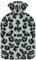 A2Z Hot Water Bottle Christmas Fairisle Reindeer - Hot Bottle AZ6230 Leopard Snow