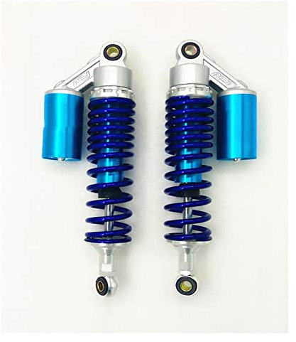Motorrad-Luftstoßdämpfer RFY 340mm 8mm Feder Motorrad Stoßdämpfer Für KA-WA-SA-KI ZL1000 (Farbe : E)