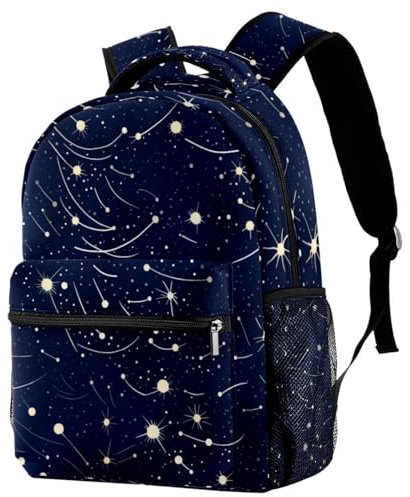 WOSHJIUK Reiserucksäcke für Damen,Herrenrucksack,Sternbild Universum Galaxie,Rucksack