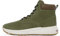 Tommy Hilfiger Uomo Stivali Bassi Light Hybrid in Pelle, Verde (Army Green), 44