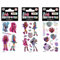 Monster High Sticker Set, Aufkleber für Mädchen