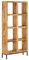 Rantry Bücherregal 80 x 25 x 175 cm aus massivem Mangoholz, Bücherregal, Vitrine, vertikales Bücherregal, platzsparend, Bücherregal, Standregal für Wohnzimmer, Arbeitszimmer, Schlafzimmer, Büro