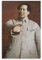JINLIMAO Bild Auf Leinwand 30 * 50CM Senza Cornice Mao Zedong Poster e Wall Art Modern Family camera da letto Decor
