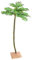 Willood Künstliche Palme mit 96 LEDs Beleuchtet Weihnachtsbaum Kunstpflanze Dekobaum Kunstbaum LED Baum Party Dekoration Außen Innen Warmweiß 180cm