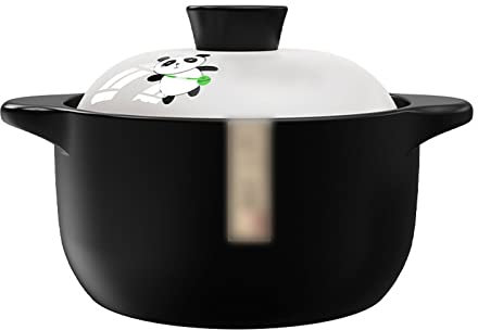 Suppentopf, 2,5 l, Schmortopf, Auflauf, Keramiktopf, temperaturbeständiger Kochtopf, Gas-Elektroherd, Herd für die Küche, Crock Pots, Auflauf