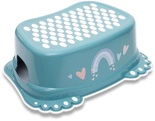 Kinderhocker TÜV Rheinland geprüft! Kinder Toilettenhocker mit Anti-Rutsch Beschichtung für Stabilität. – Kinder Hocker