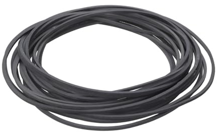 divuukyi Gummi-Antriebsriemen für Band-Recorder, Video-Player, 20-teiliges Set, robust und stabil, gemischte Größen, 105–135 mm, Breite 1,2 mm