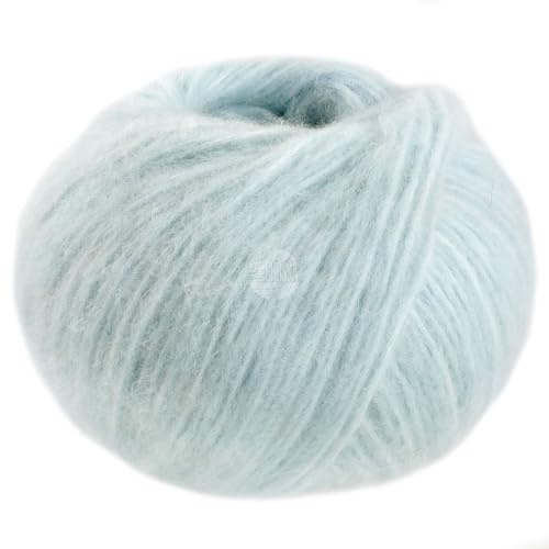 LANA GROSSA Alpaca Air II | Leichtes Schlauchgarn mit Baumwolle | Handstrickgarn aus 50% Alpaka (Baby), 27% Polyamid, 14% Baumwolle & 9% Schurwolle (Merino) | 50g Wolle, Stricken & Häkeln | 140m FB 28