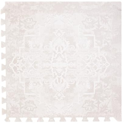 Toddlekind Puzzlematte Kinder, 6-Tlg. Inkl. Rand – Baby-Puzzlematten & Puzzle Bodenmatte, Ungiftige Schaumstoff-Spielmatten Für Bauchzeit Und Krabbeln, 60 × 60 cm Je Teil, Gesamtfläche: 120 x 180 cm