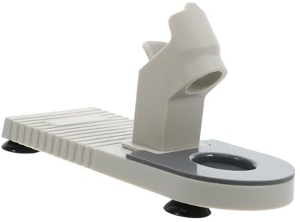 Gatuida Hot Melt Glue Gun Stand Plastic Tabletop Organizer with Sturdy Base for DIY Crafts Arts Repairs Portable Lightweight Hot Glue Stick Holder for Stable Workstation Use
