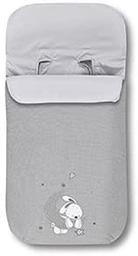 Pirulos Luna - Saco carro universal, color gris